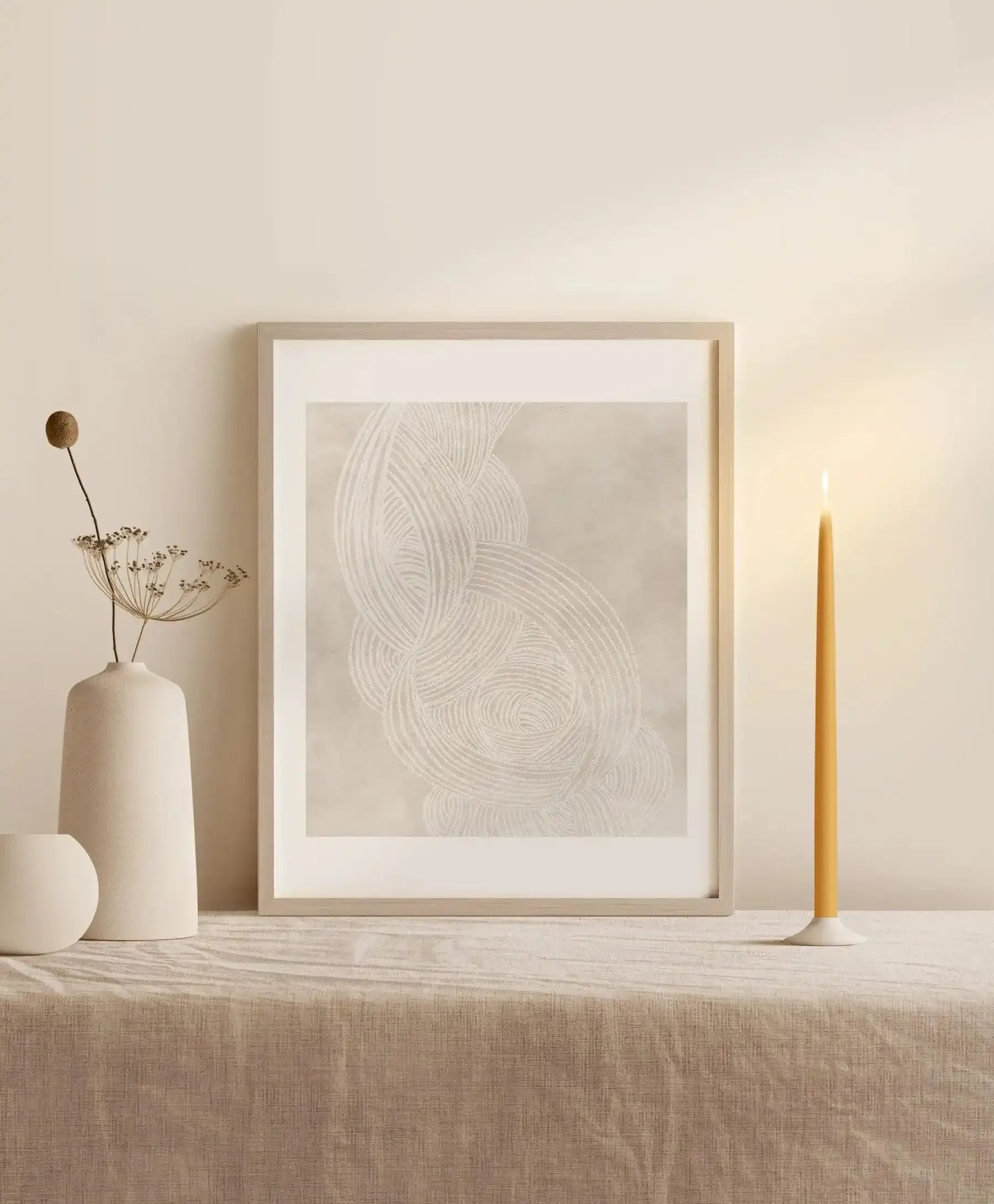 Linear Waves in Sand III Art Print-PRINT-Olive et Oriel-Olive et Oriel-Buy-Australian-Art-Prints-Online-with-Olive-et-Oriel-Your-Artwork-Specialists-Austrailia-Decorate-With-Coastal-Photo-Wall-Art-Prints-From-Our-Beach-House-Artwork-Collection-Fine-Poster-and-Framed-Artwork