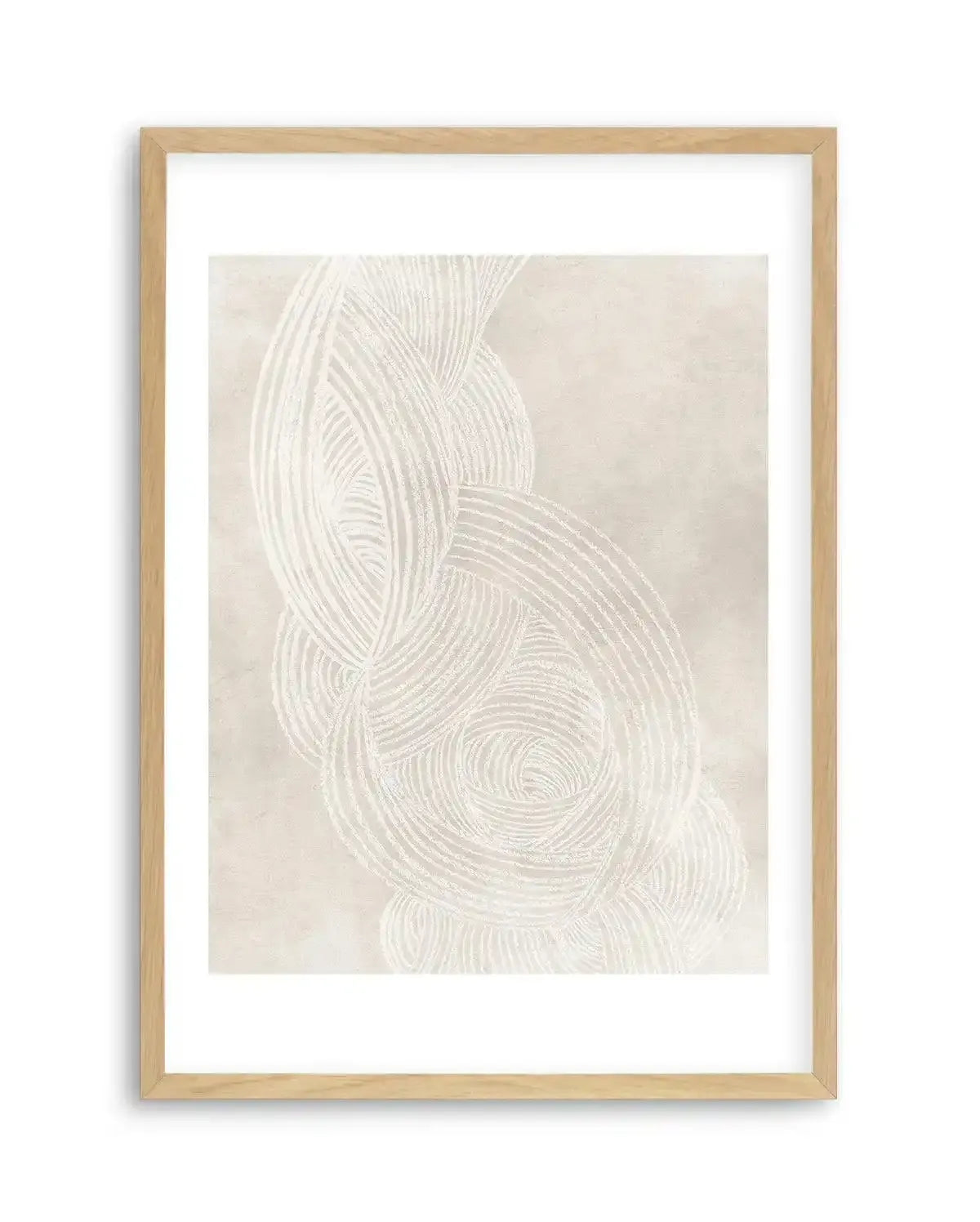 Linear Waves in Sand III Art Print-PRINT-Olive et Oriel-Olive et Oriel-A5 | 5.8" x 8.3" | 14.8 x 21cm-Oak-With White Border-Buy-Australian-Art-Prints-Online-with-Olive-et-Oriel-Your-Artwork-Specialists-Austrailia-Decorate-With-Coastal-Photo-Wall-Art-Prints-From-Our-Beach-House-Artwork-Collection-Fine-Poster-and-Framed-Artwork
