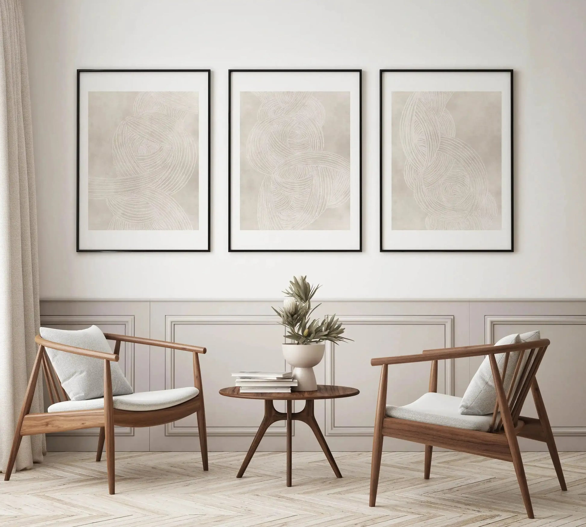 Linear Waves in Sand III Art Print-PRINT-Olive et Oriel-Olive et Oriel-Buy-Australian-Art-Prints-Online-with-Olive-et-Oriel-Your-Artwork-Specialists-Austrailia-Decorate-With-Coastal-Photo-Wall-Art-Prints-From-Our-Beach-House-Artwork-Collection-Fine-Poster-and-Framed-Artwork