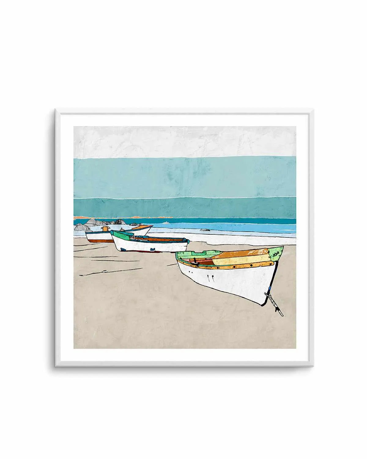 Lined Up Art Print from Olive et Oriel where you can shop wallpaper and artworks online