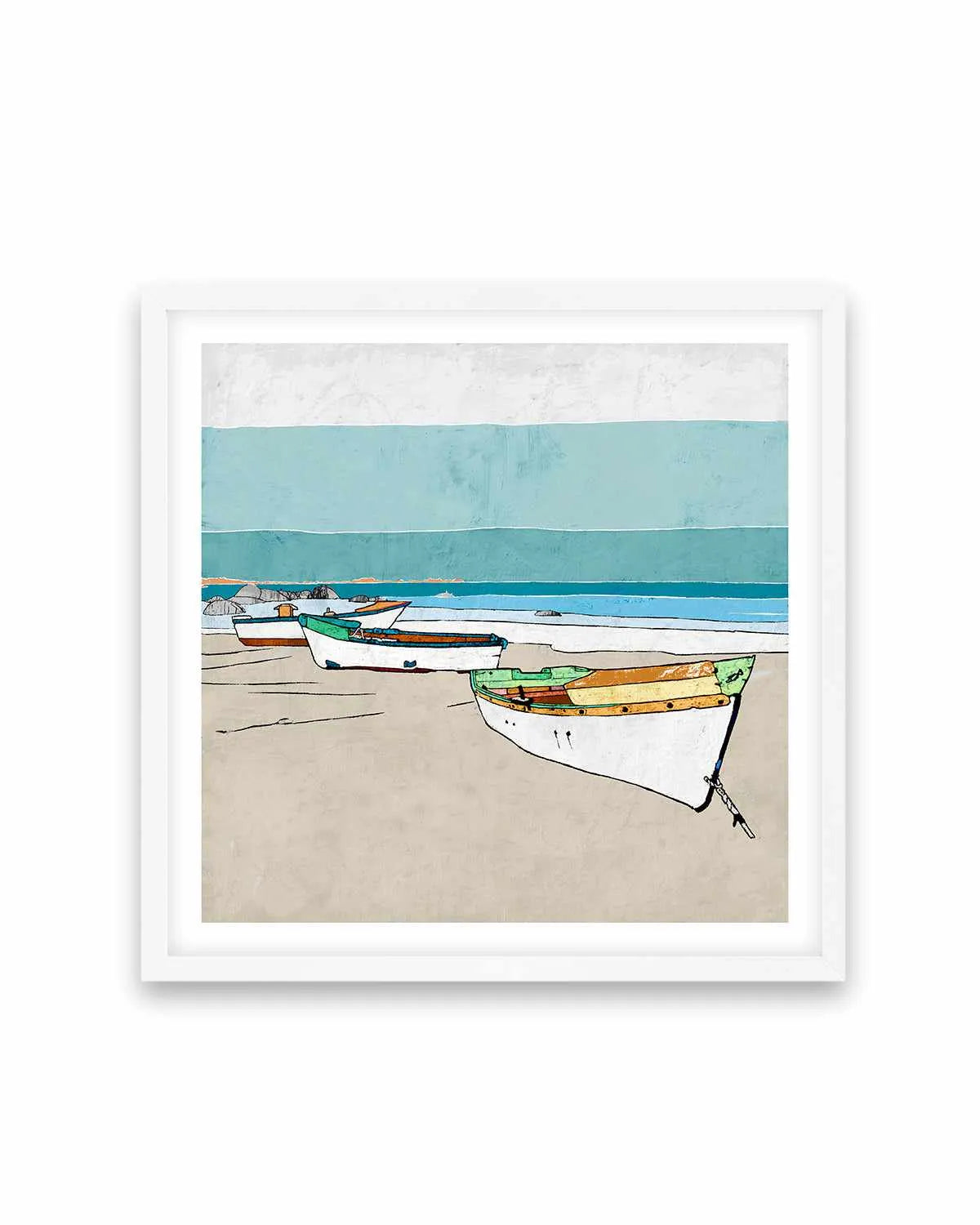 Lined Up Art Print from Olive et Oriel where you can shop wallpaper and artworks online