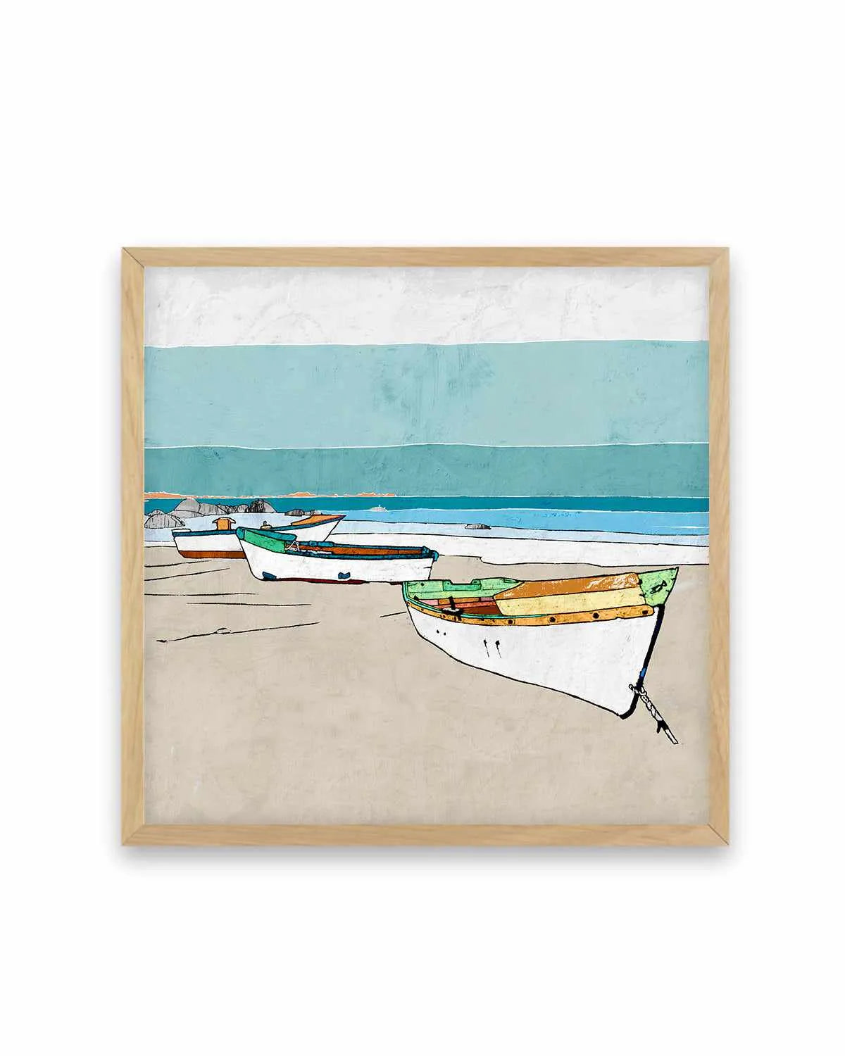 Lined Up Art Print from Olive et Oriel where you can shop wallpaper and artworks online