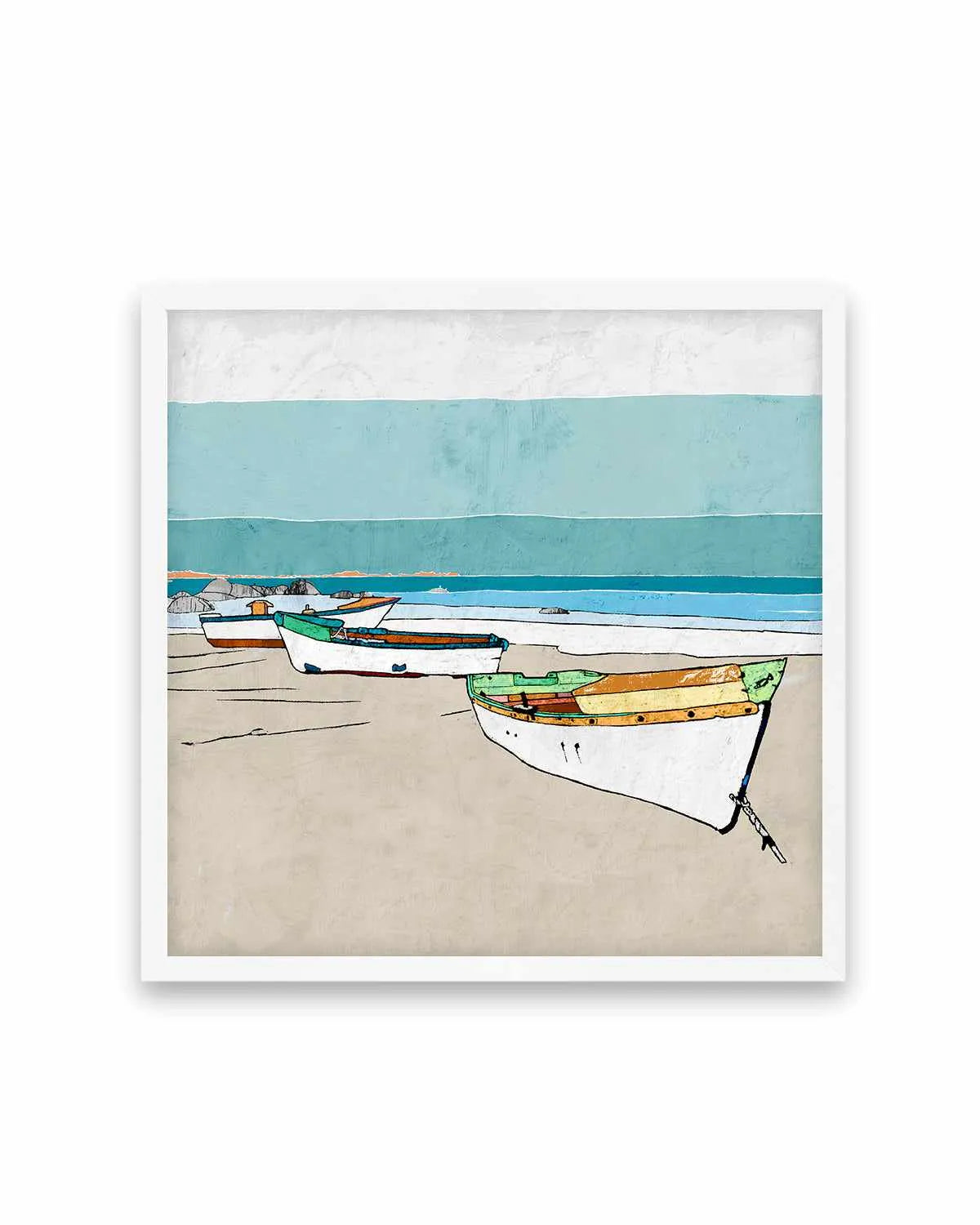 Lined Up Art Print from Olive et Oriel where you can shop wallpaper and artworks online