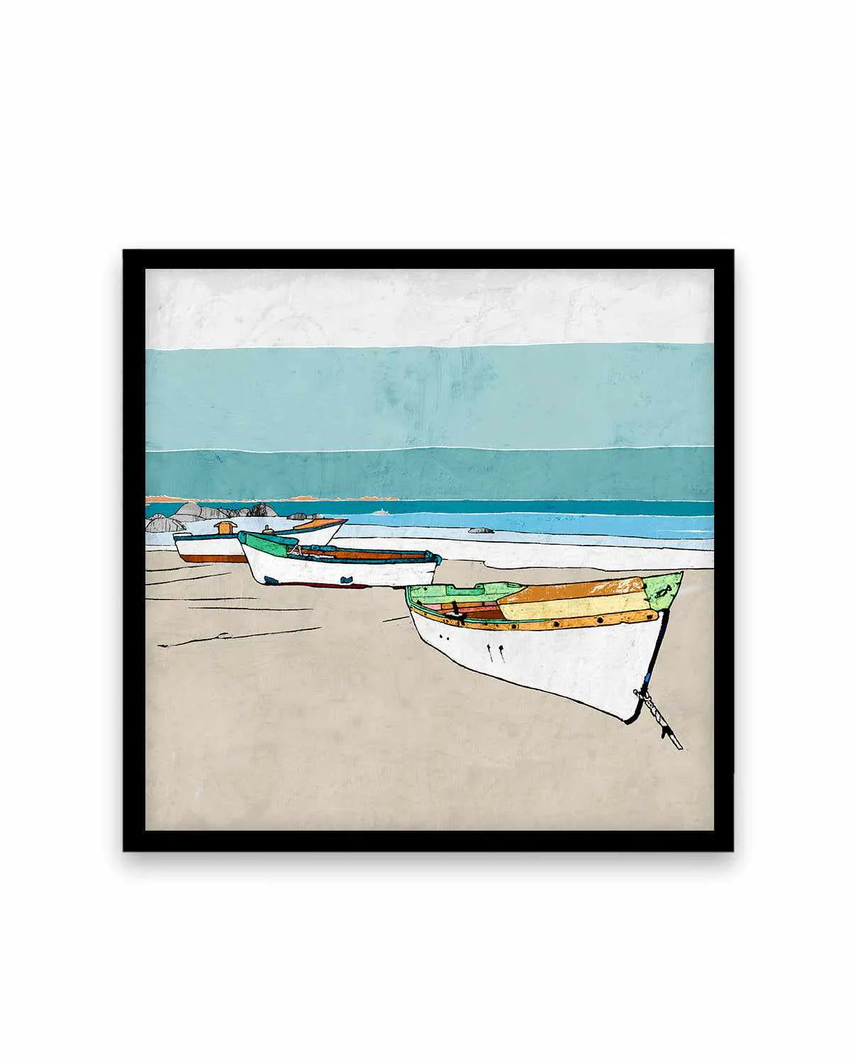 Lined Up Art Print from Olive et Oriel where you can shop wallpaper and artworks online