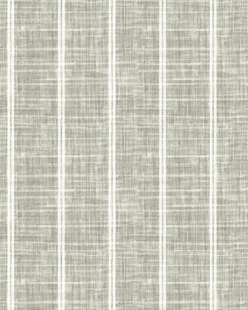 Linen Double Stripe in Soft Sage Green Wallpaper from Olive et Oriel where you can shop wallpaper and artworks online