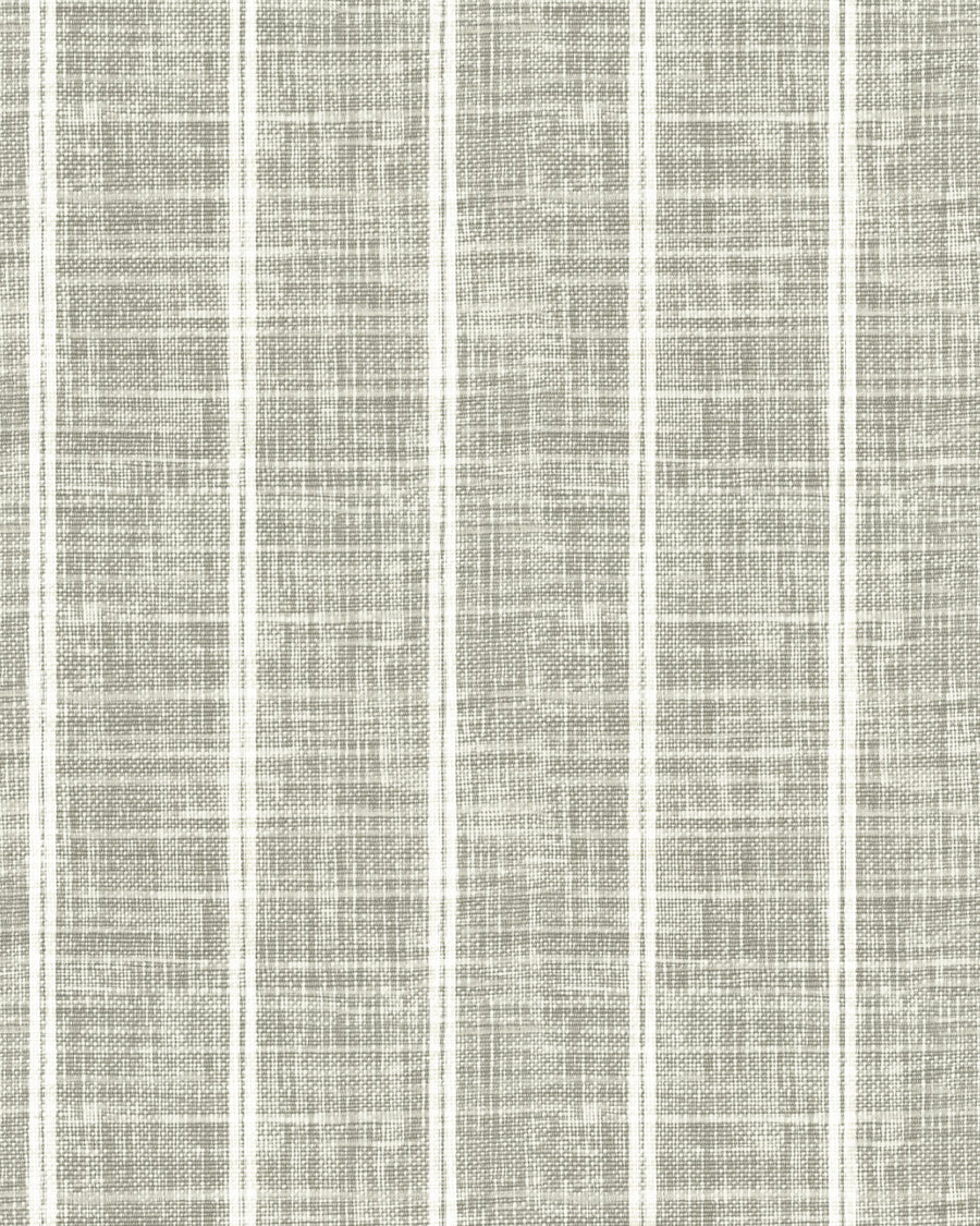 Linen Double Stripe in Soft Sage Green Wallpaper from Olive et Oriel where you can shop wallpaper and artworks online