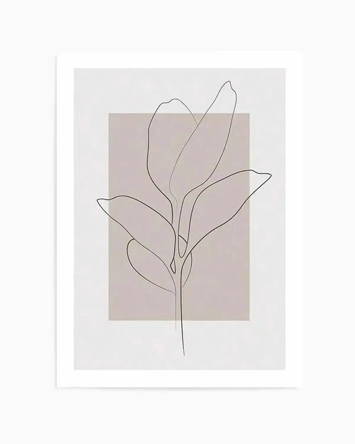 Lines of the Leaf Art Print from Olive et Oriel where you can shop wallpaper and artworks online