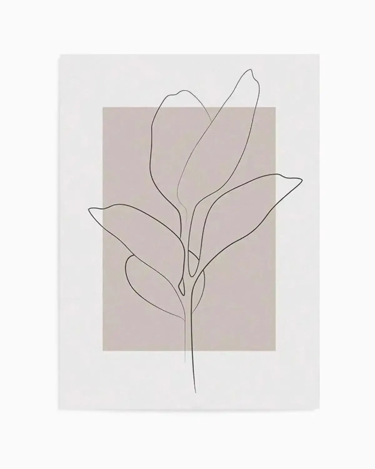 Lines of the Leaf Art Print from Olive et Oriel where you can shop wallpaper and artworks online