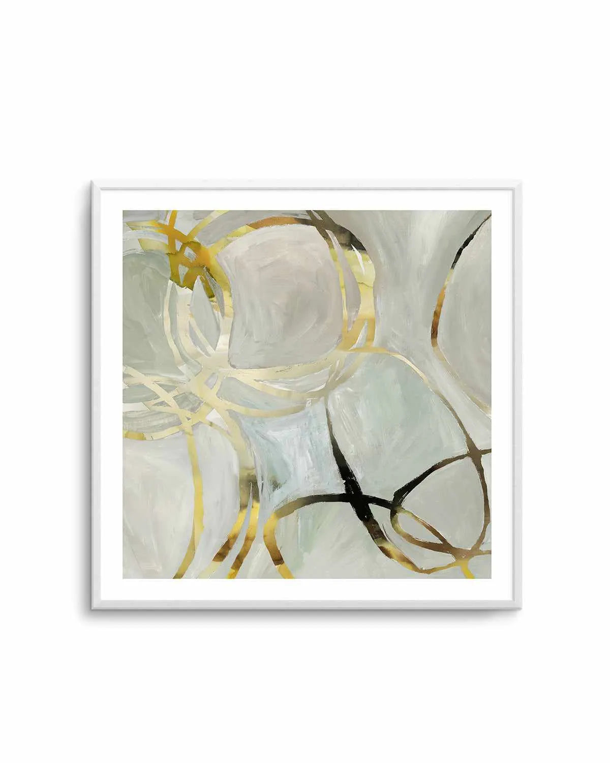 Linked I Art Print from Olive et Oriel where you can shop wallpaper and artworks online