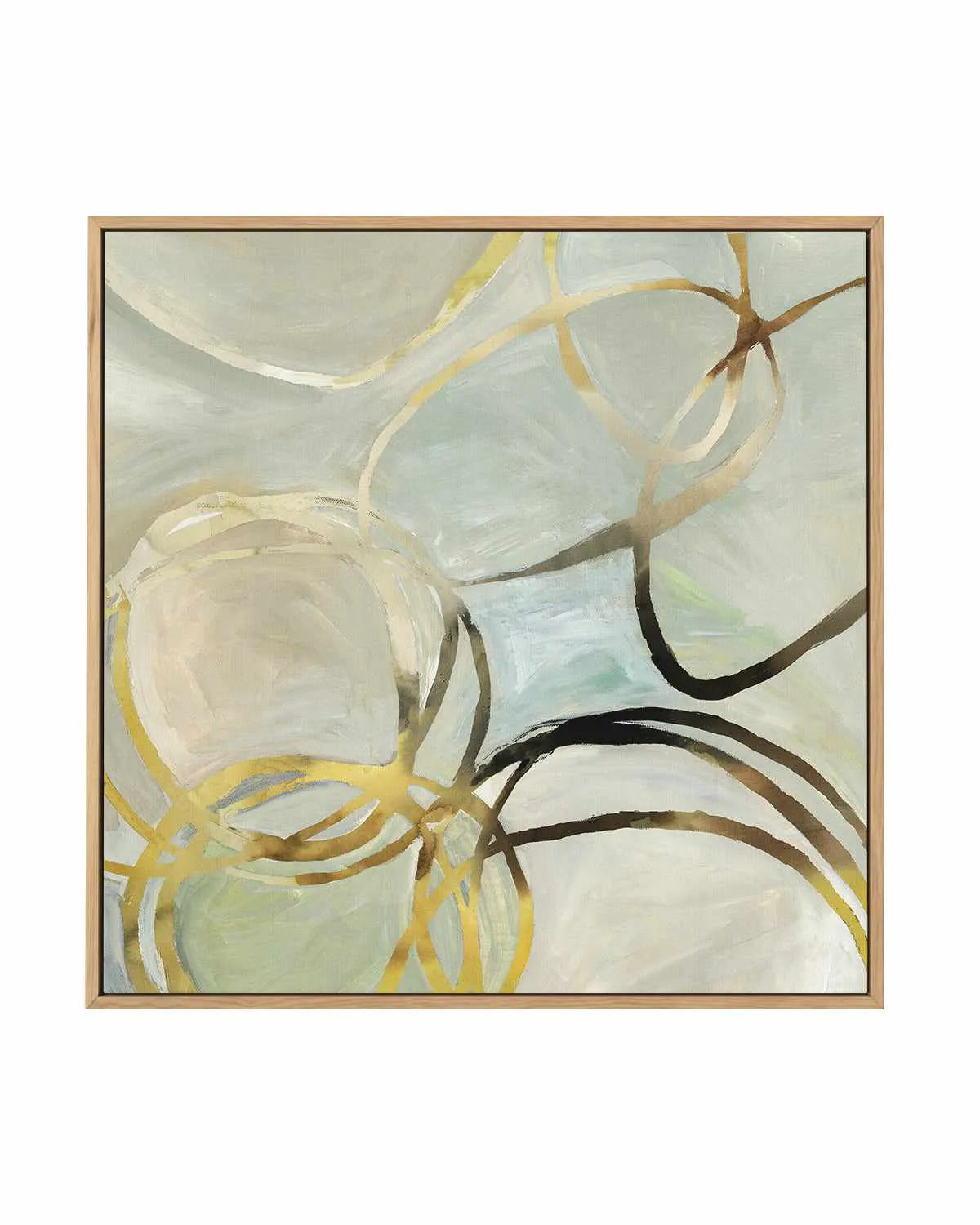 Linked II | Framed Canvas Art Print from Olive et Oriel where you can shop wallpaper and artworks online