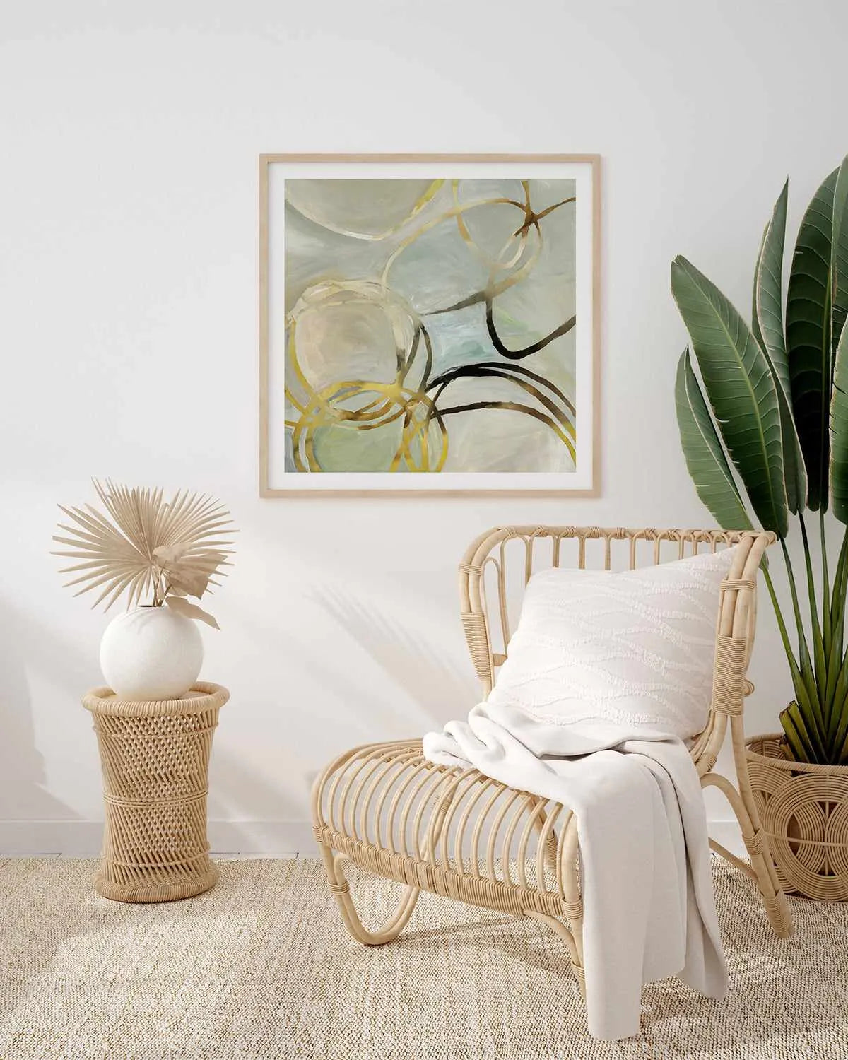 Linked II Art Print from Olive et Oriel where you can shop wallpaper and artworks online