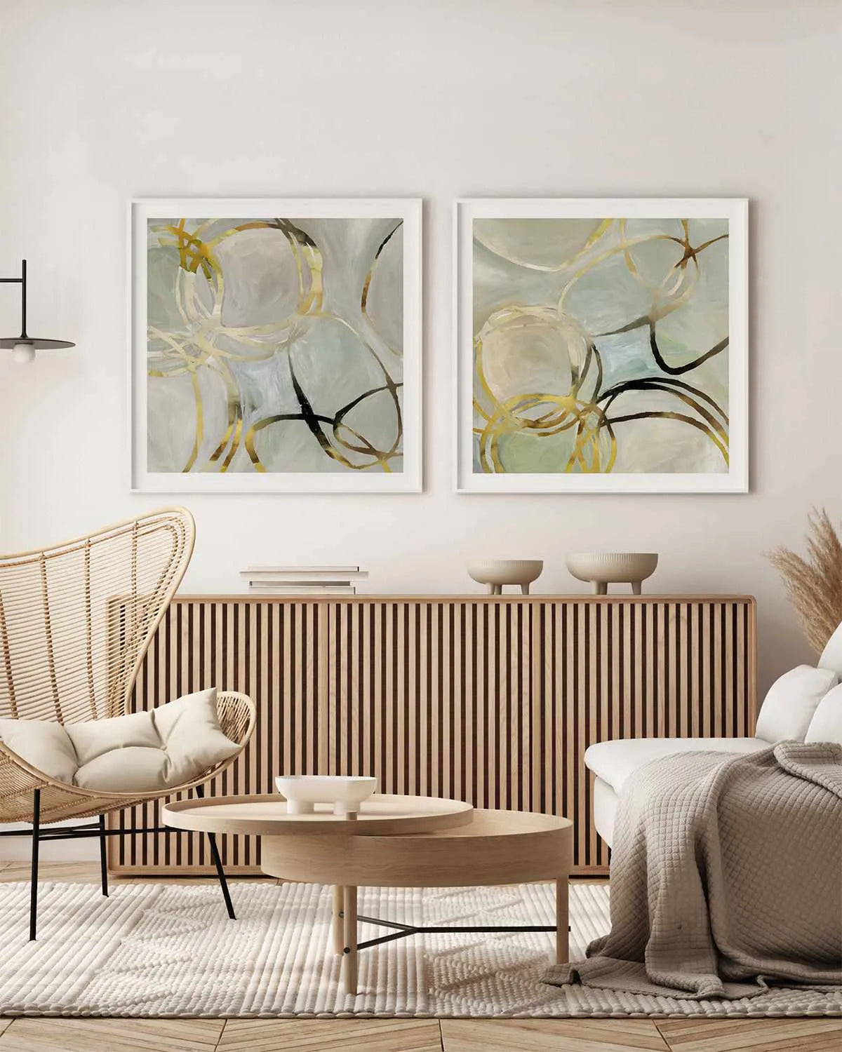 Linked II Art Print from Olive et Oriel where you can shop wallpaper and artworks online