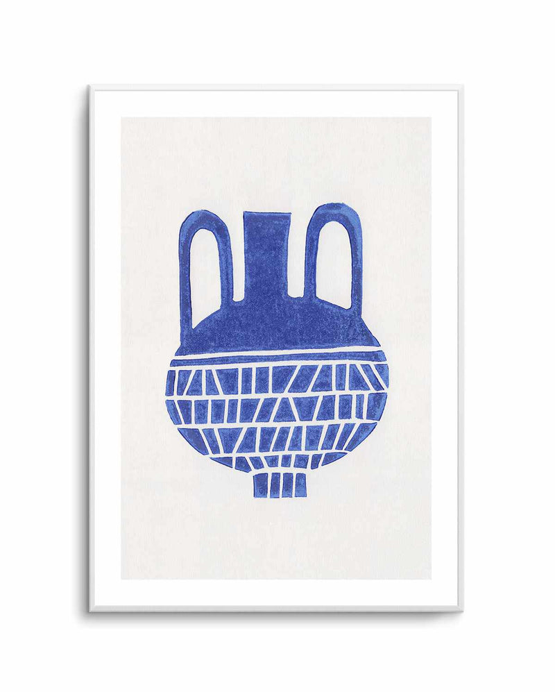 Linocut Vase VI By Alisa Galitsyna | Art Print from Olive et Oriel where you can shop wallpaper and artworks online