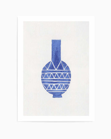 Linocut Vase VIII By Alisa Galitsyna | Art Print from Olive et Oriel where you can shop wallpaper and artworks online