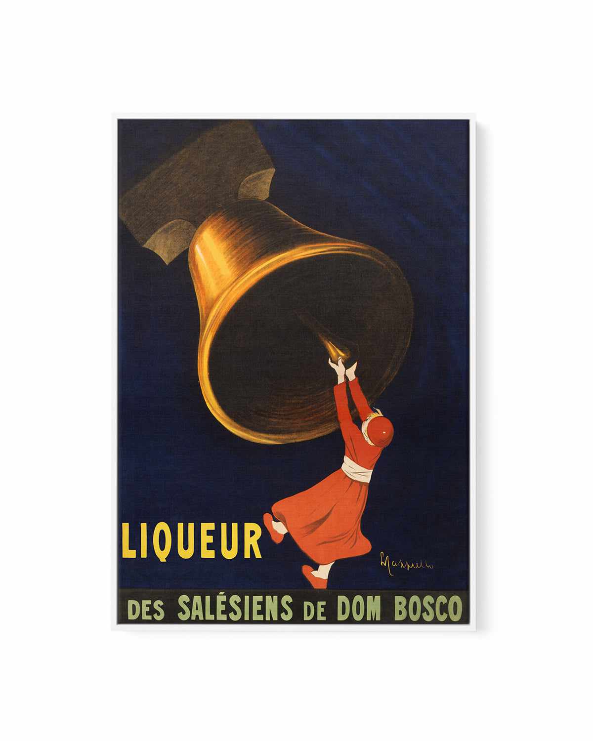 Liquer Vintage Poster | Framed Canvas Art Print