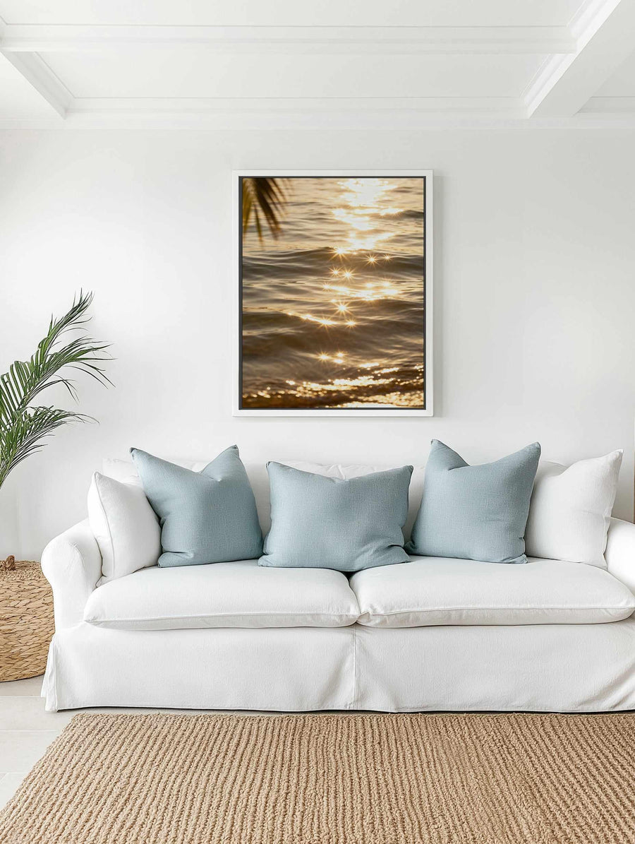 Liquid Light | Framed Canvas Art Print from Olive et Oriel where you can shop wallpaper and artworks online
