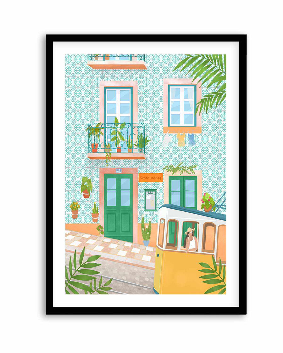 Lisboa Tram By Petra Lizde | Art Print from Olive et Oriel where you can shop wallpaper and artworks online