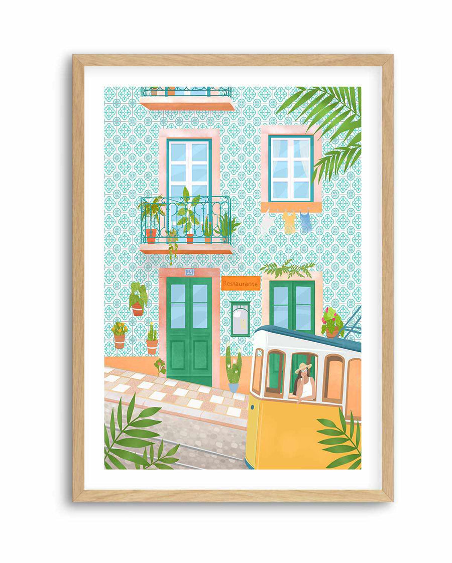 Lisboa Tram By Petra Lizde | Art Print from Olive et Oriel where you can shop wallpaper and artworks online