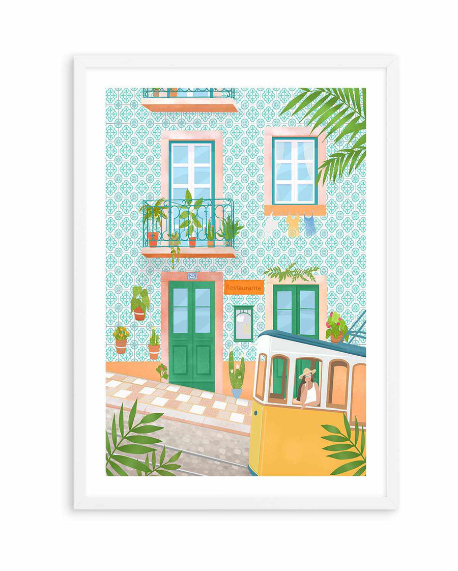 Lisboa Tram By Petra Lizde | Art Print from Olive et Oriel where you can shop wallpaper and artworks online