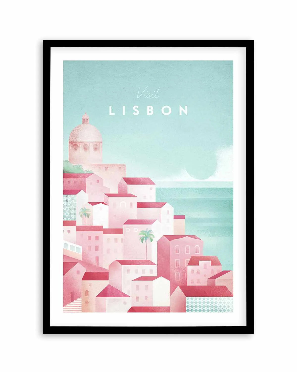 Lisbon by Henry Rivers Art Print from Olive et Oriel where you can shop wallpaper and artworks online