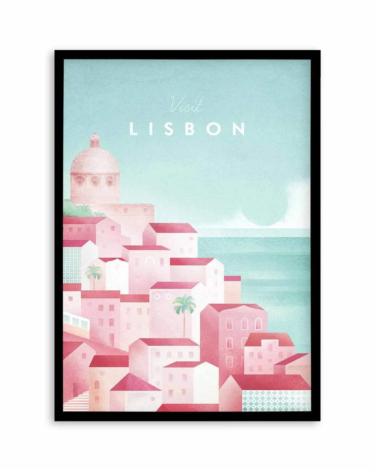 Lisbon by Henry Rivers Art Print from Olive et Oriel where you can shop wallpaper and artworks online
