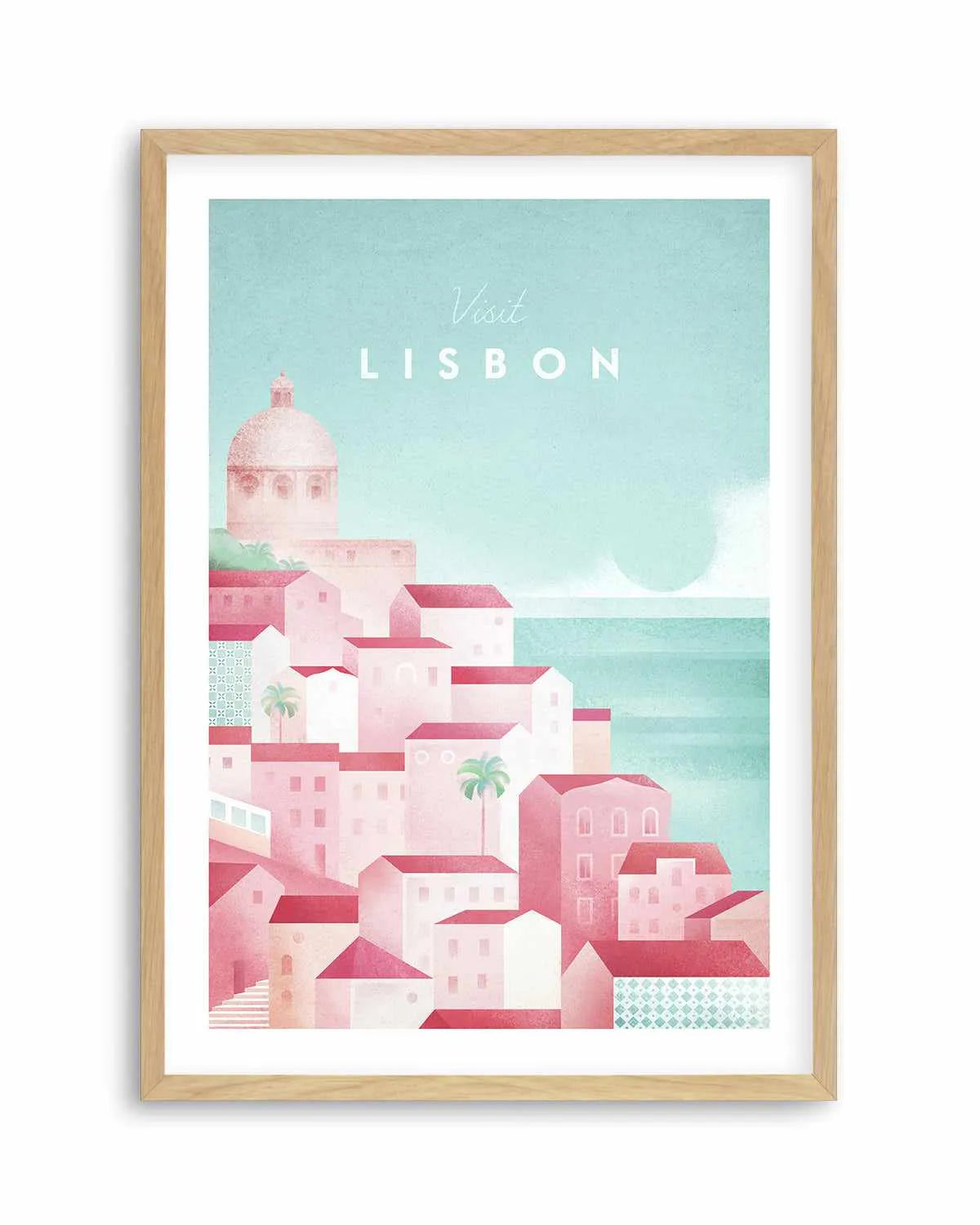 Lisbon by Henry Rivers Art Print from Olive et Oriel where you can shop wallpaper and artworks online