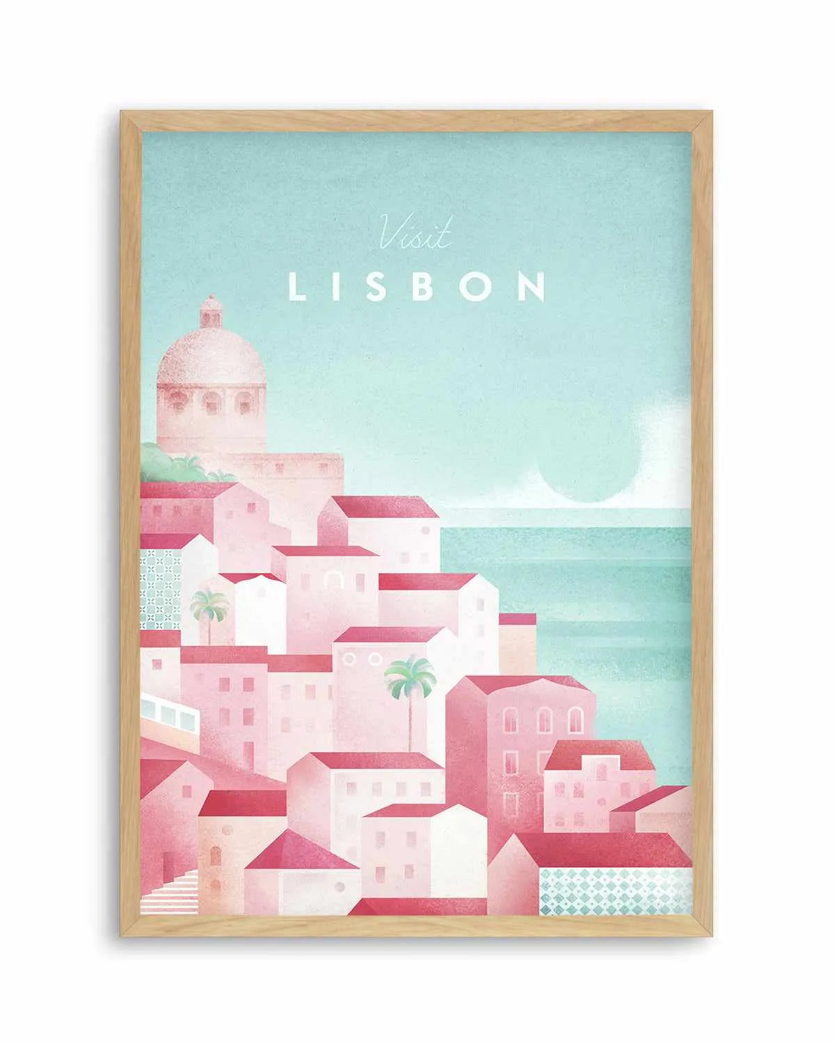 Lisbon by Henry Rivers Art Print from Olive et Oriel where you can shop wallpaper and artworks online
