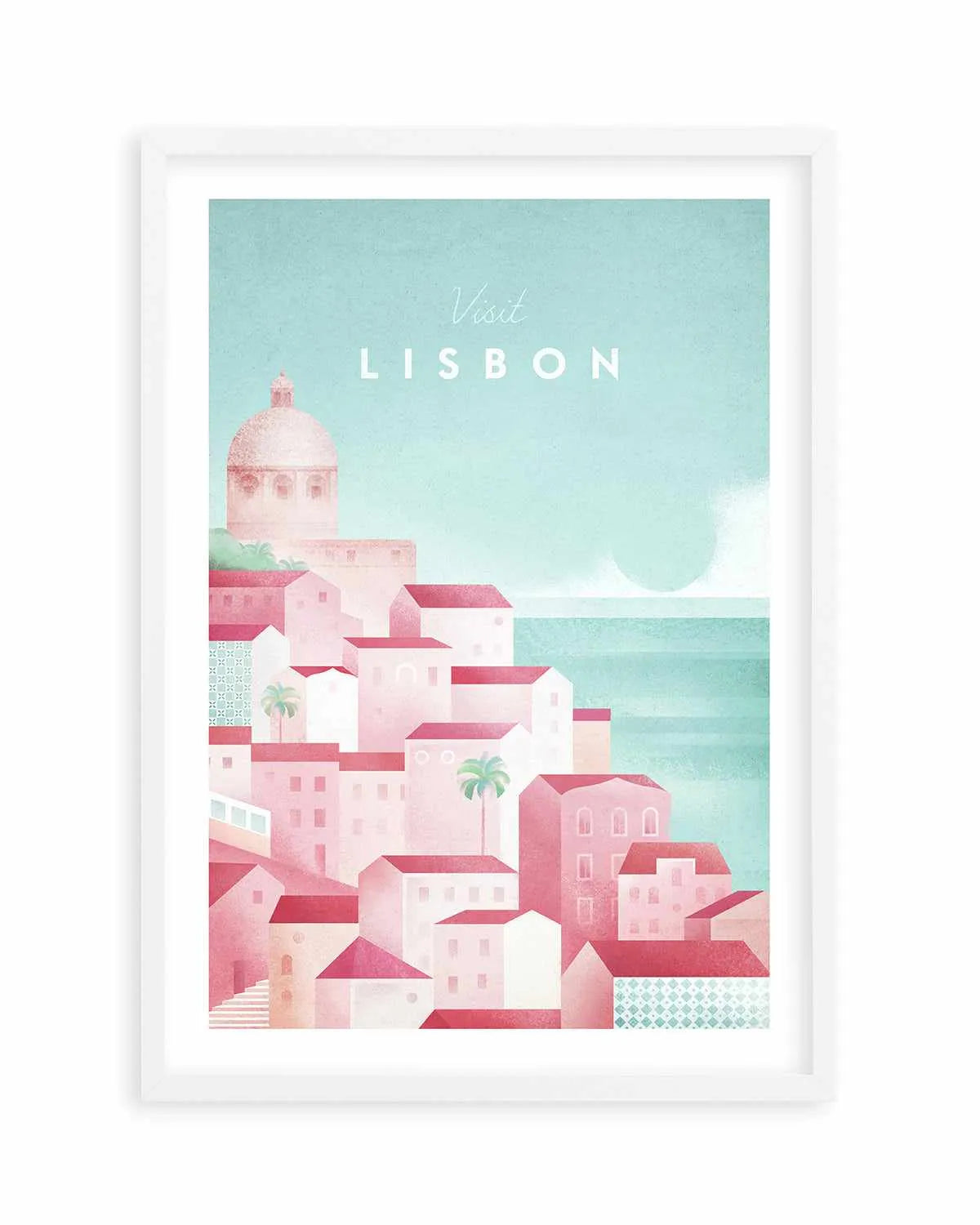 Lisbon by Henry Rivers Art Print from Olive et Oriel where you can shop wallpaper and artworks online