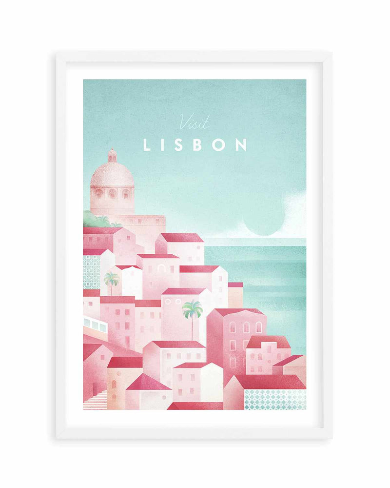 Lisbon by Henry Rivers Art Print