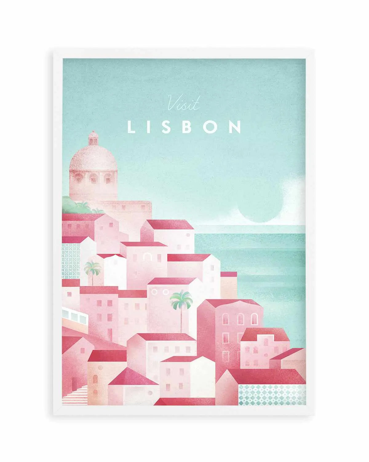 Lisbon by Henry Rivers Art Print from Olive et Oriel where you can shop wallpaper and artworks online