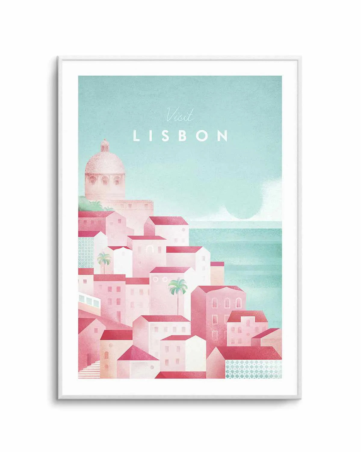 Lisbon by Henry Rivers Art Print from Olive et Oriel where you can shop wallpaper and artworks online