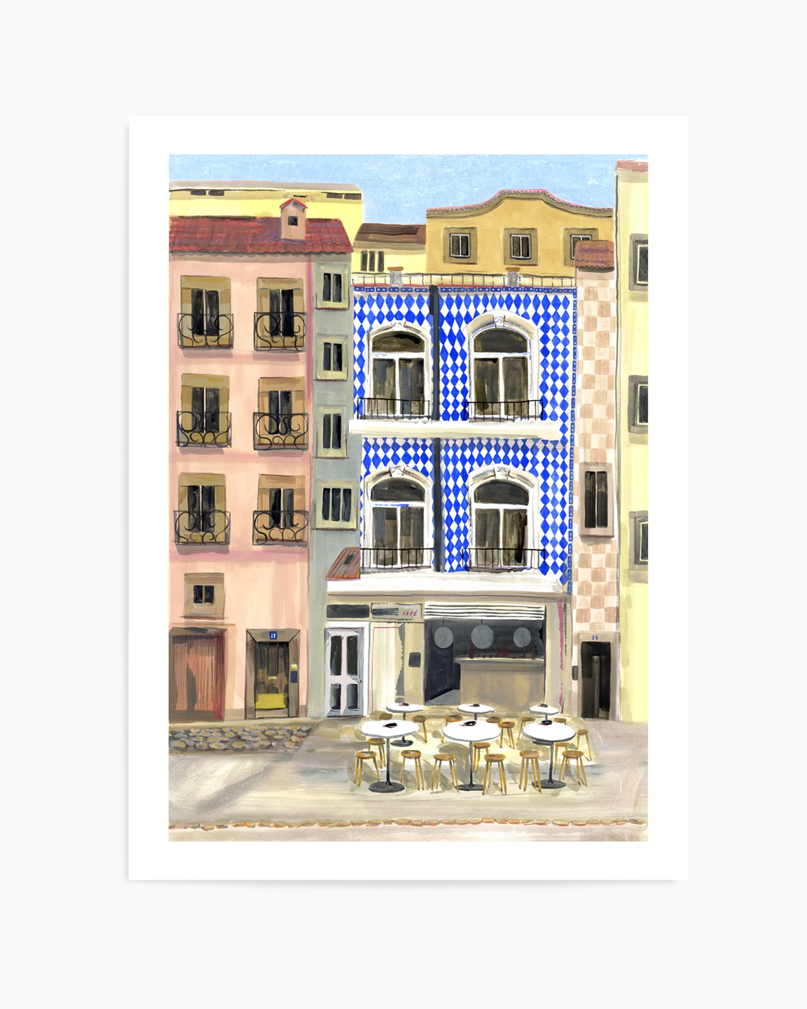 Lisbon by Laura Page | Art Print