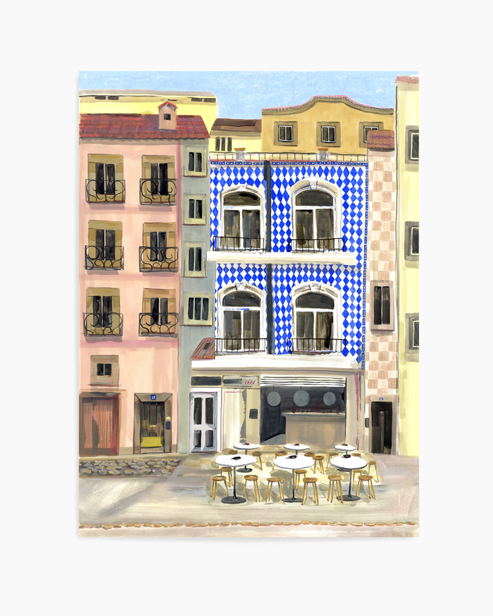 Lisbon by Laura Page | Art Print