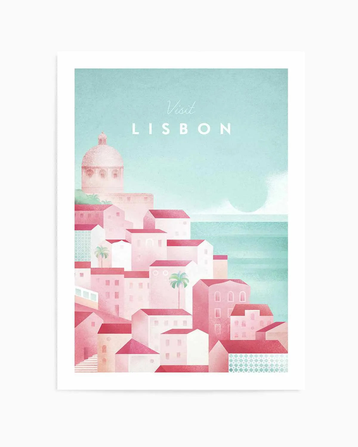 Lisbon by Henry Rivers Art Print from Olive et Oriel where you can shop wallpaper and artworks online