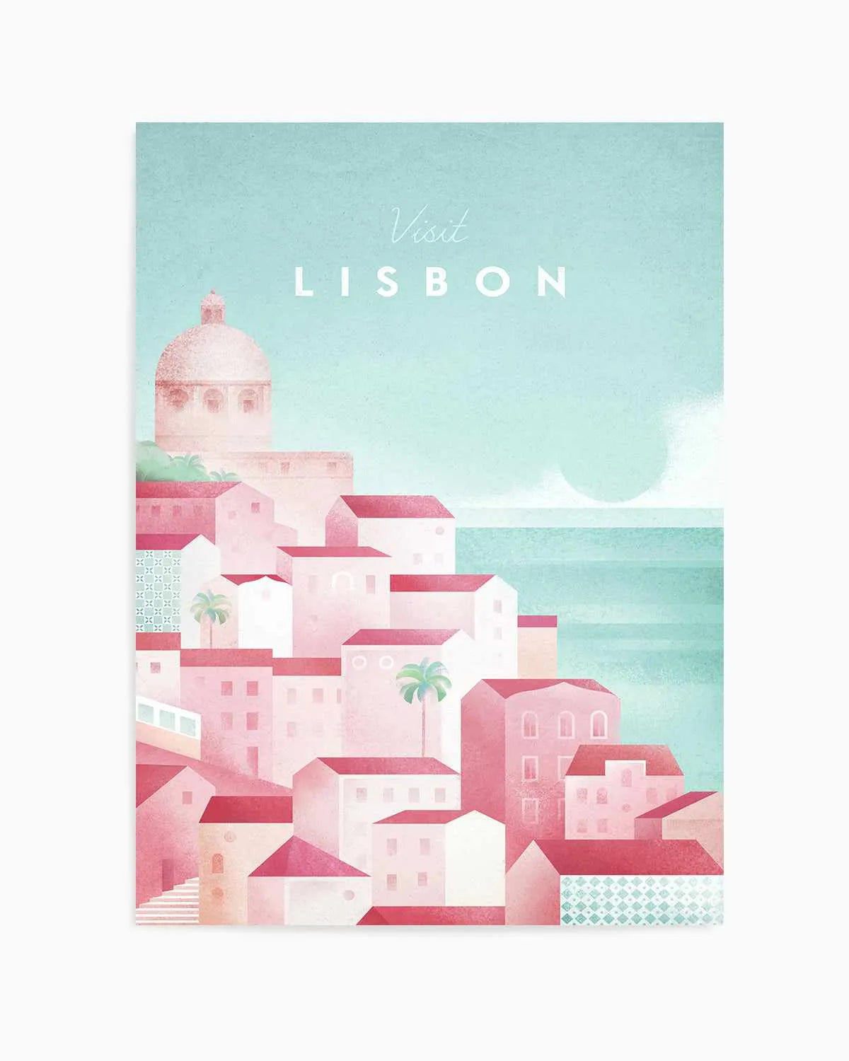 Lisbon by Henry Rivers Art Print from Olive et Oriel where you can shop wallpaper and artworks online