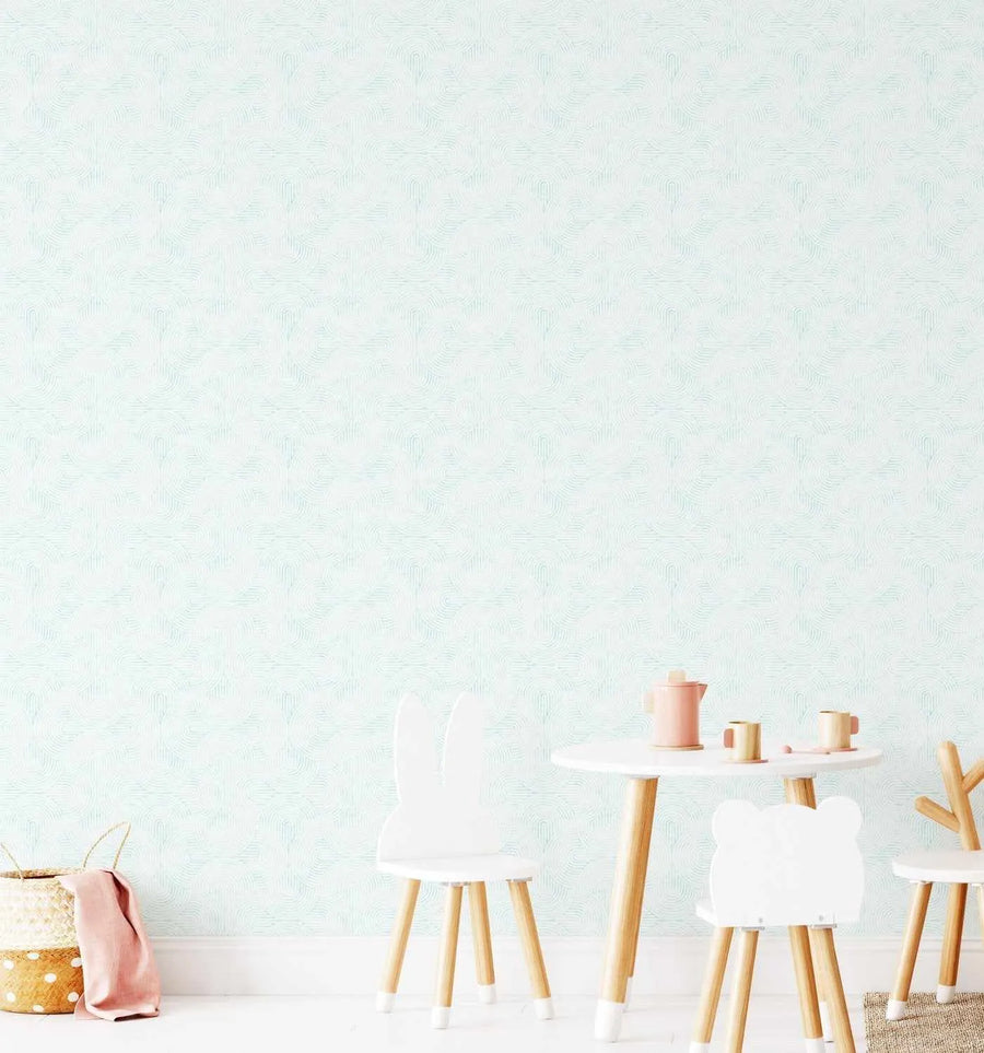 Little Arches in Aqua Wallpaper-Wallpaper-Buy Kids Removable Wallpaper Online Our Custom Made Children√¢‚Ç¨‚Ñ¢s Wallpapers Are A Fun Way To Decorate And Enhance Boys Bedroom Decor And Girls Bedrooms They Are An Amazing Addition To Your Kids Bedroom Walls Our Collection of Kids Wallpaper Is Sure To Transform Your Kids Rooms Interior Style From Pink Wallpaper To Dinosaur Wallpaper Even Marble Wallpapers For Teen Boys Shop Peel And Stick Wallpaper Online Today With Olive et Oriel