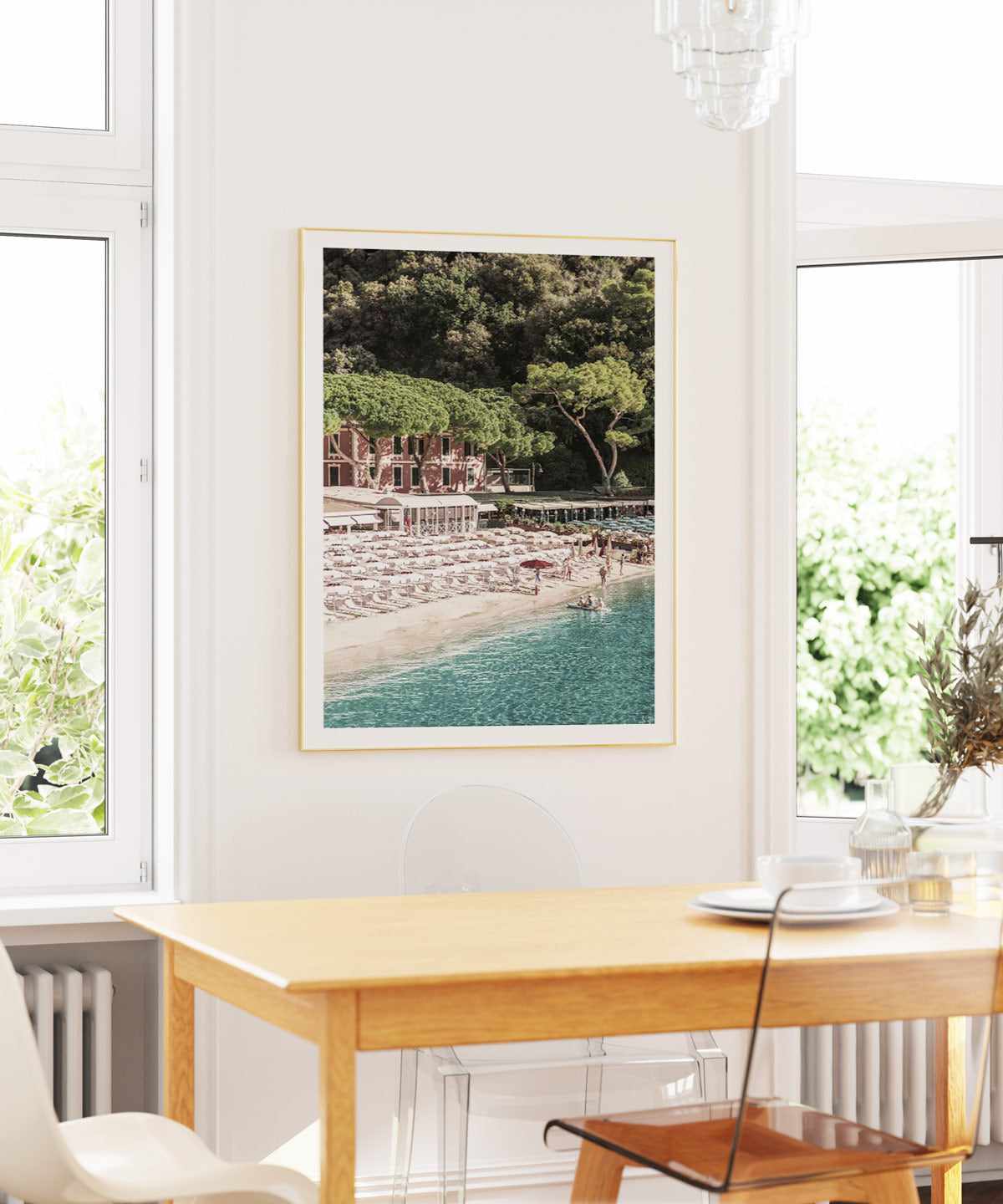 Little Bay III, Italian Riviera Art Print