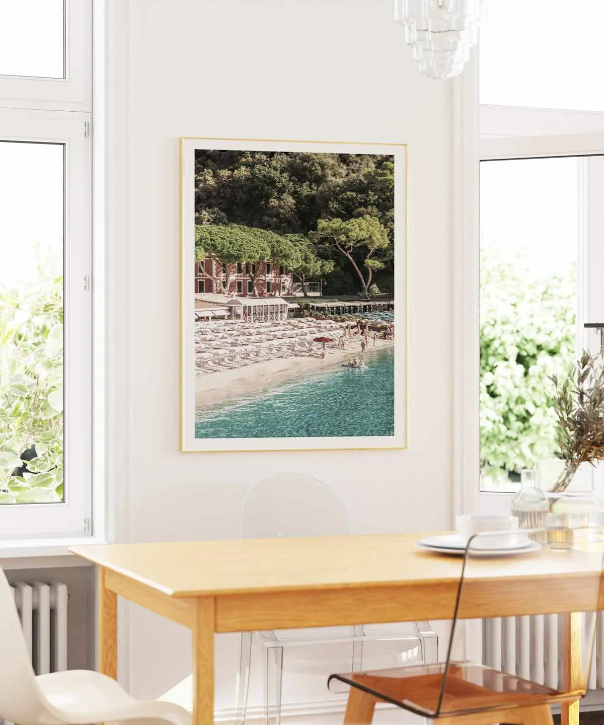 Little Bay III, Italian Riviera Art Print from Olive et Oriel where you can shop wallpaper and artworks online