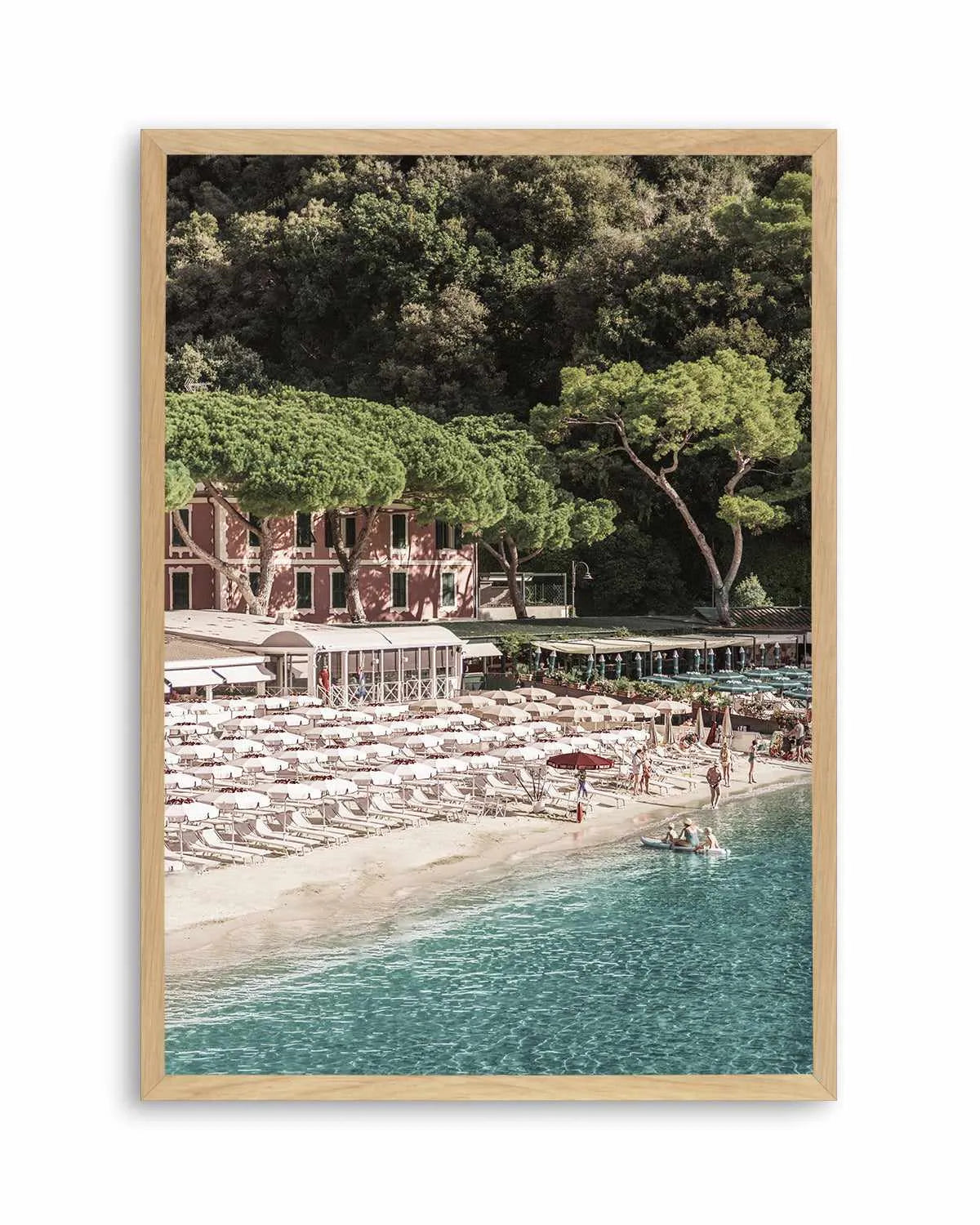 Little Bay III, Italian Riviera Art Print from Olive et Oriel where you can shop wallpaper and artworks online