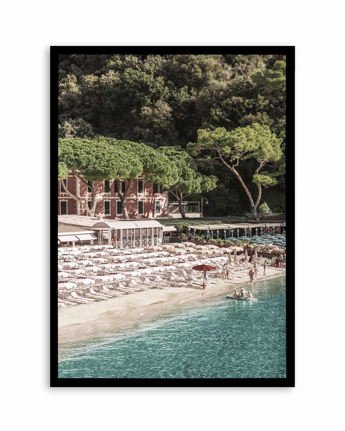 Little Bay III, Italian Riviera Art Print