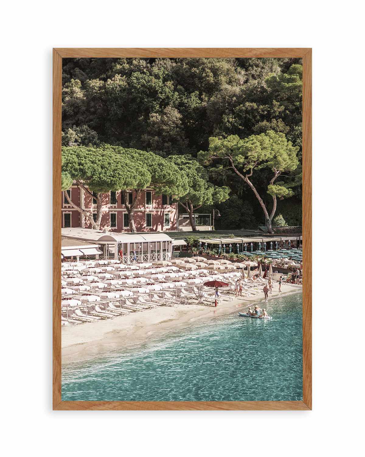 Little Bay III, Italian Riviera Art Print