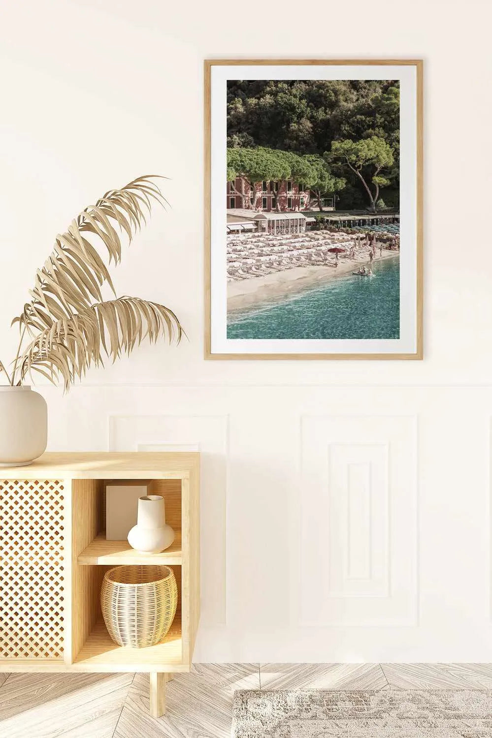 Little Bay III, Italian Riviera Art Print from Olive et Oriel where you can shop wallpaper and artworks online