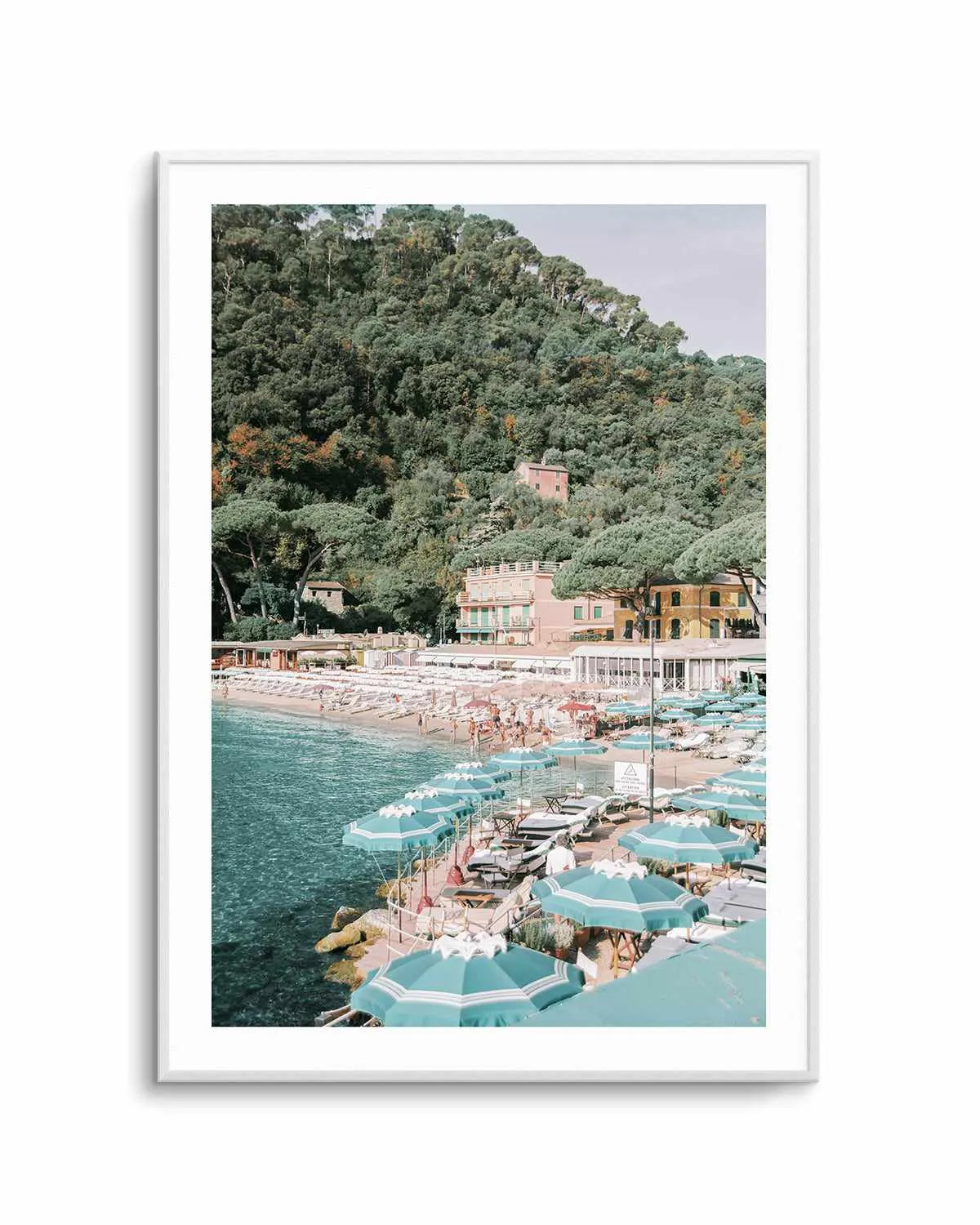 Little Bay II, Italian Riviera Art Print from Olive et Oriel where you can shop wallpaper and artworks online