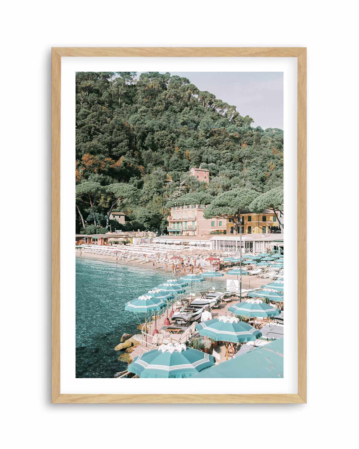 Little Bay II, Italian Riviera Art Print