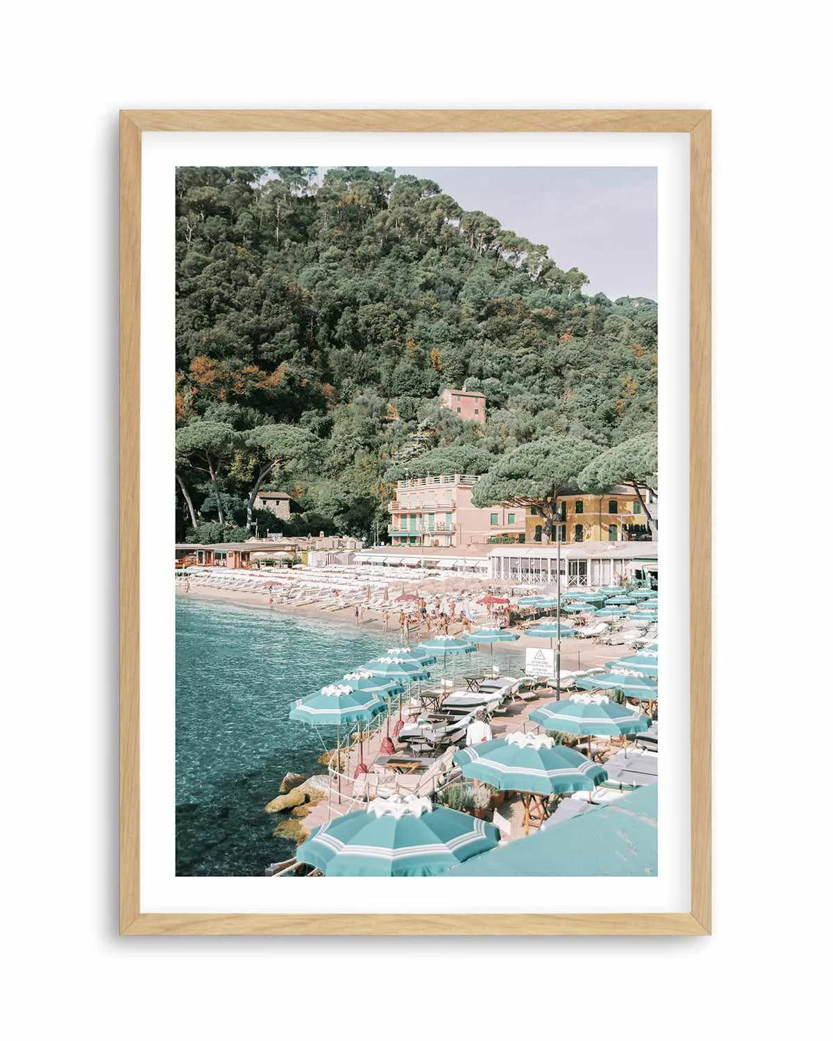 Little Bay II, Italian Riviera Art Print from Olive et Oriel where you can shop wallpaper and artworks online
