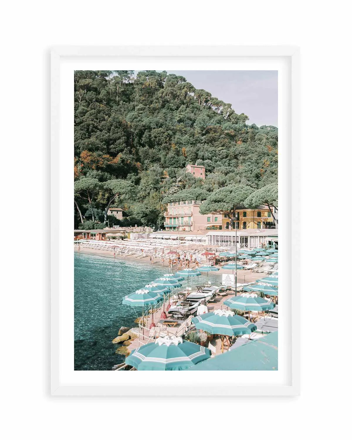 Little Bay II, Italian Riviera Art Print from Olive et Oriel where you can shop wallpaper and artworks online