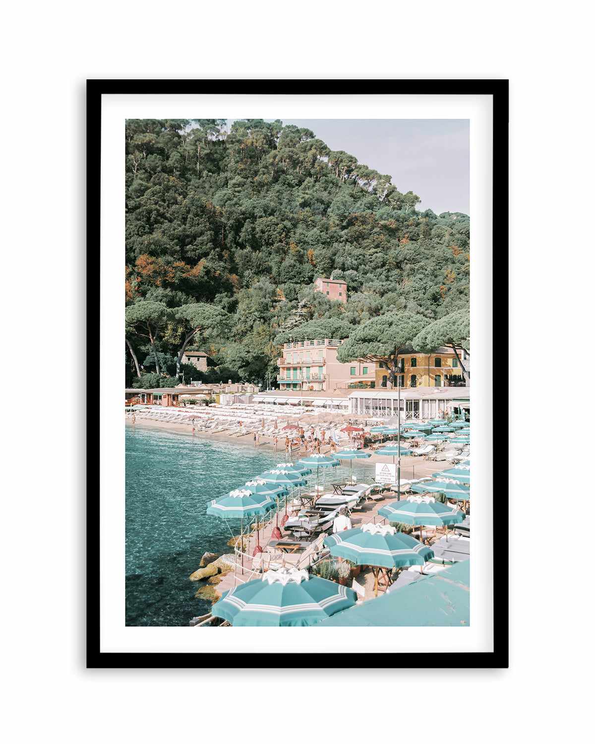 Little Bay II, Italian Riviera Art Print