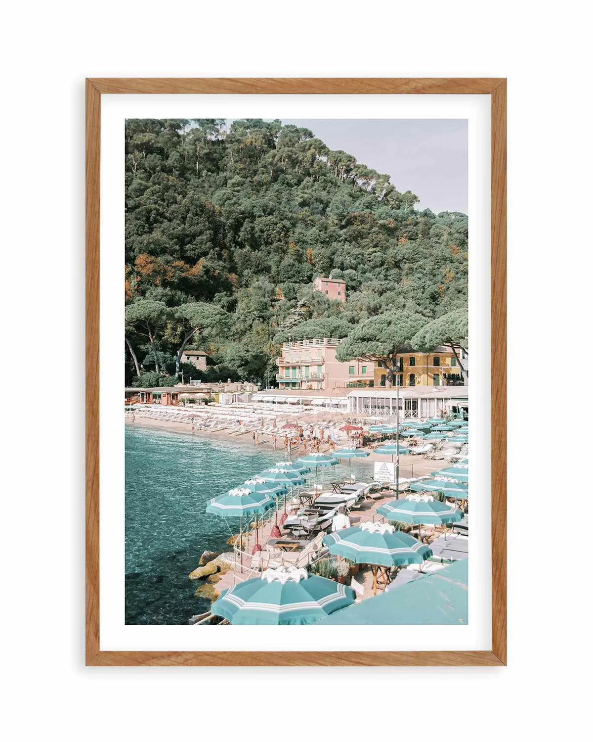 Little Bay II, Italian Riviera Art Print from Olive et Oriel where you can shop wallpaper and artworks online