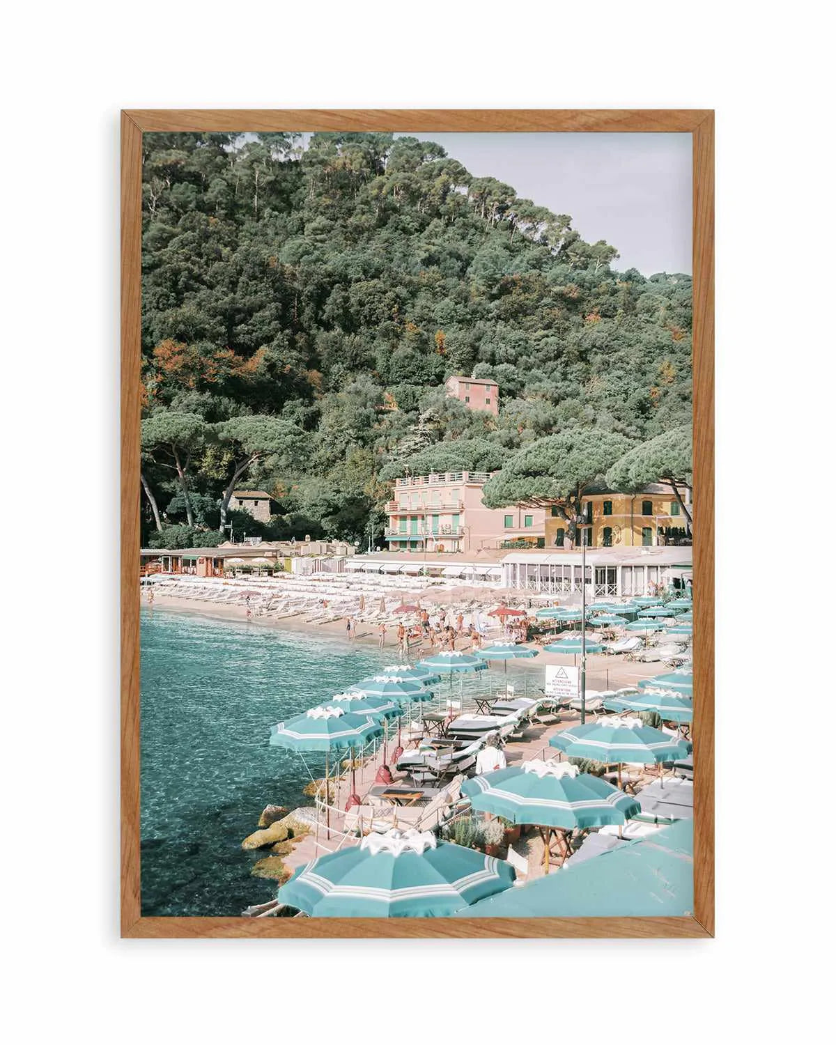 Little Bay II, Italian Riviera Art Print from Olive et Oriel where you can shop wallpaper and artworks online