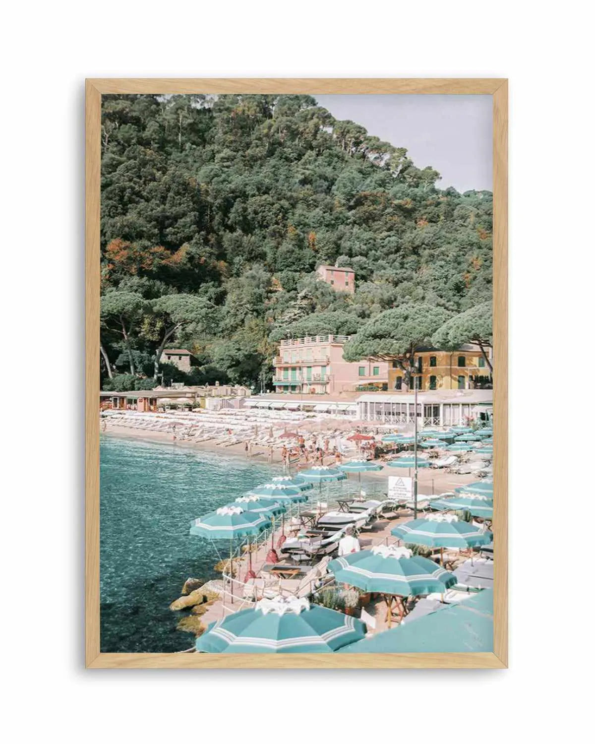 Little Bay II, Italian Riviera Art Print from Olive et Oriel where you can shop wallpaper and artworks online